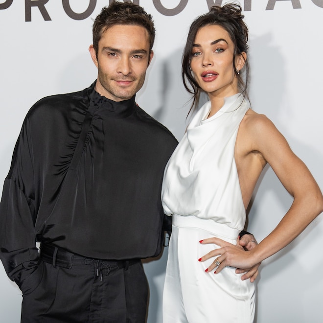 Ed Westwick and Amy Jackson